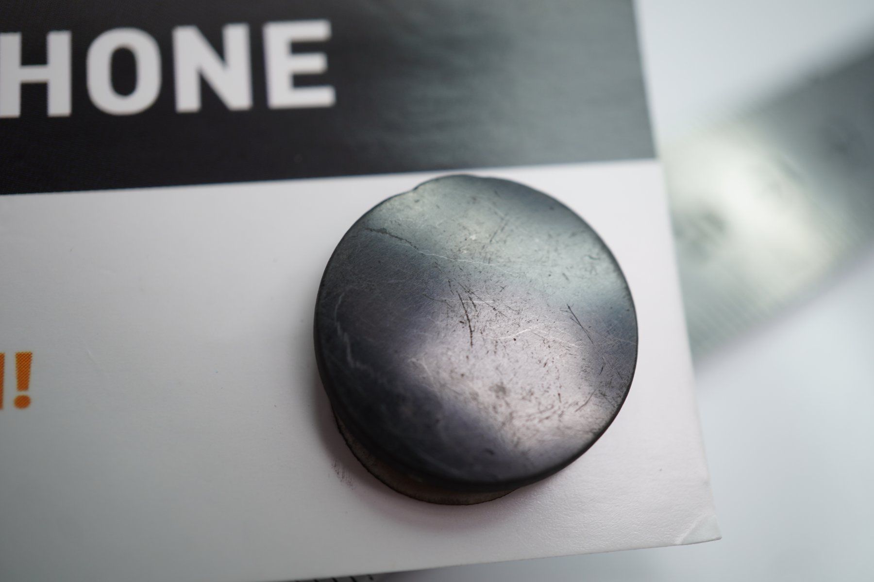 Minerali & Pietre curative: Schungit Plättchen  Rund    ab 1.-  Auktion Versandbereit – Nuovo e nell'imballaggio originale da Eschenbach SG venduto da topstone 4