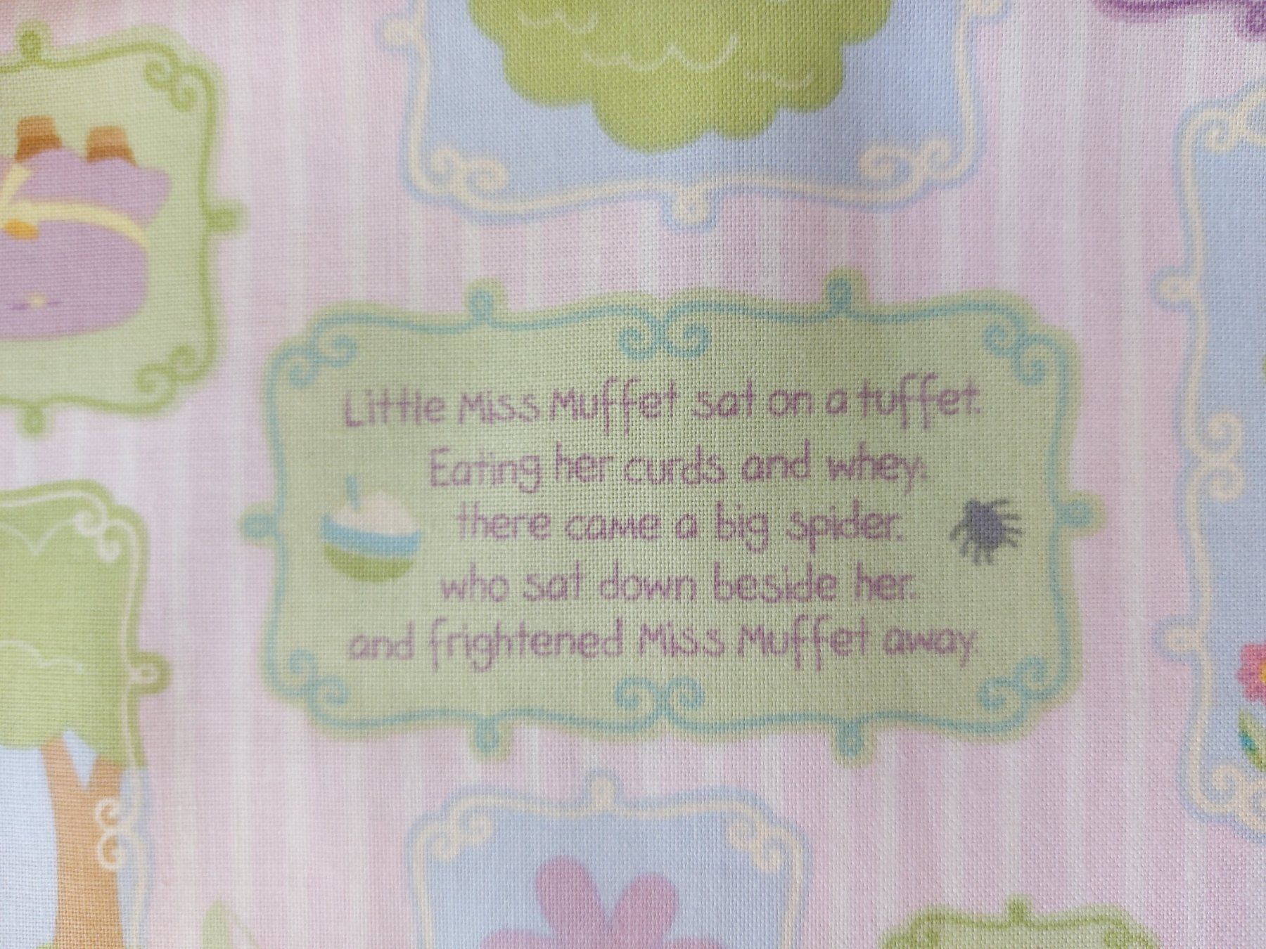 Stoffe: Camelot Cotton Nursery Rhymes Stoff – Neu (gemäss Beschreibung) aus Langenthal von flowersNbirds 3