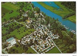 Flugaufnahme Campingplatz Idyll Altenrhein / Foto Gross