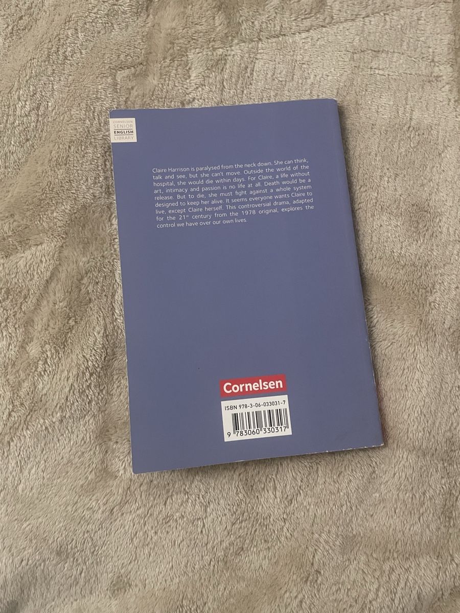 Libri: Brian Clark: Whose Life Is It Anyway? – Nuovo (secondo la descrizione) da Zürich venduto da estela22 2