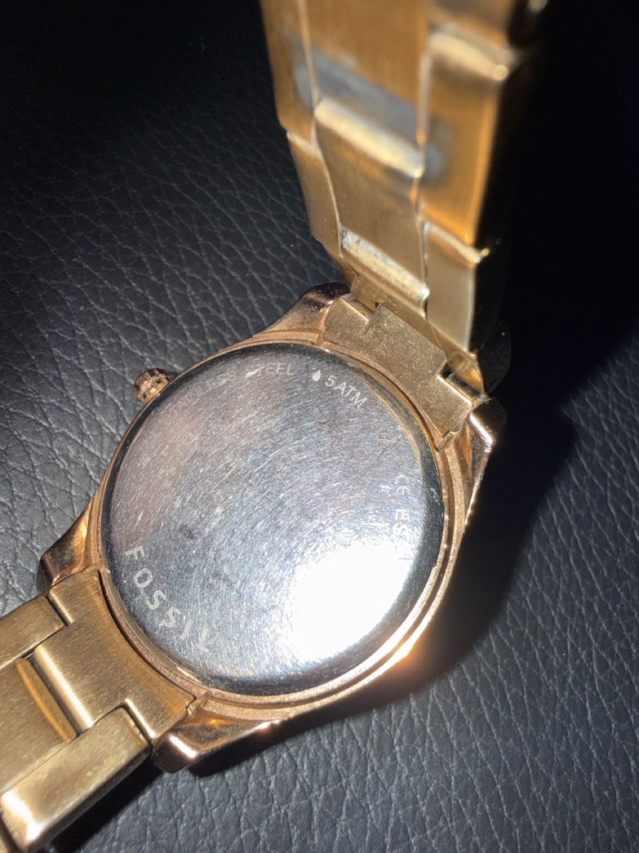 Fossil Orologi: Fossil Damenuhr, Gold, 44 mm. – Usato da Jona venduto da swissness62 2