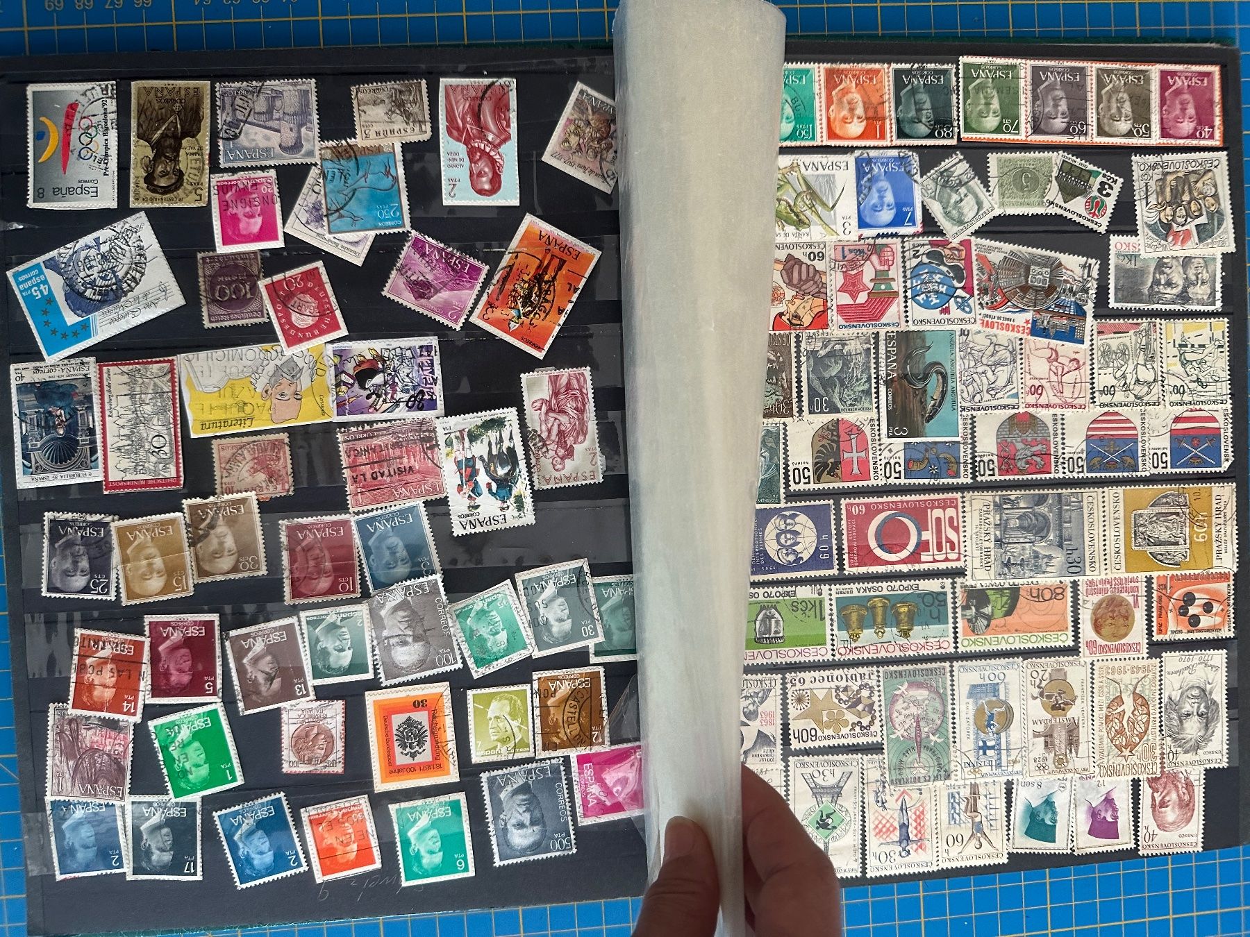 Alben: Briefmarken buch – Gebraucht aus Bottighofen von M.O.L 8