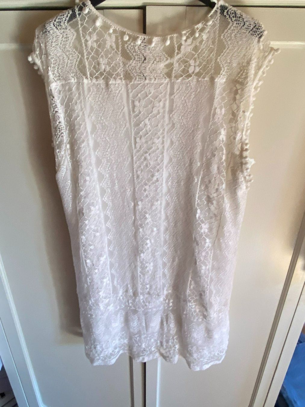 Vestiti: DAMEN SPITZENKLEID VINTAGE WEISS – Usato da Meienried venduto da ManuelaBoutique 5