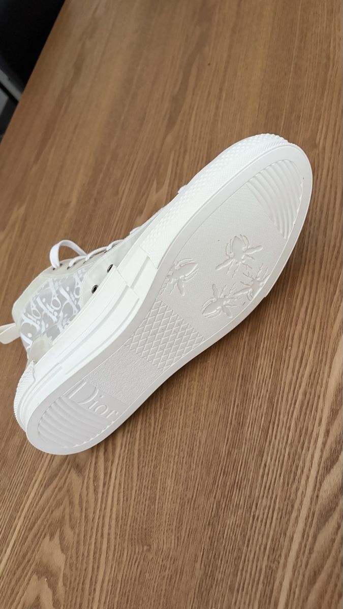 Scarpe da uomo: Baskets montantes Dior B23 blanches neuves – Nuovo (secondo la descrizione) da Le Châble VS venduto da technew 2