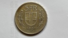 5 Fr. 1931