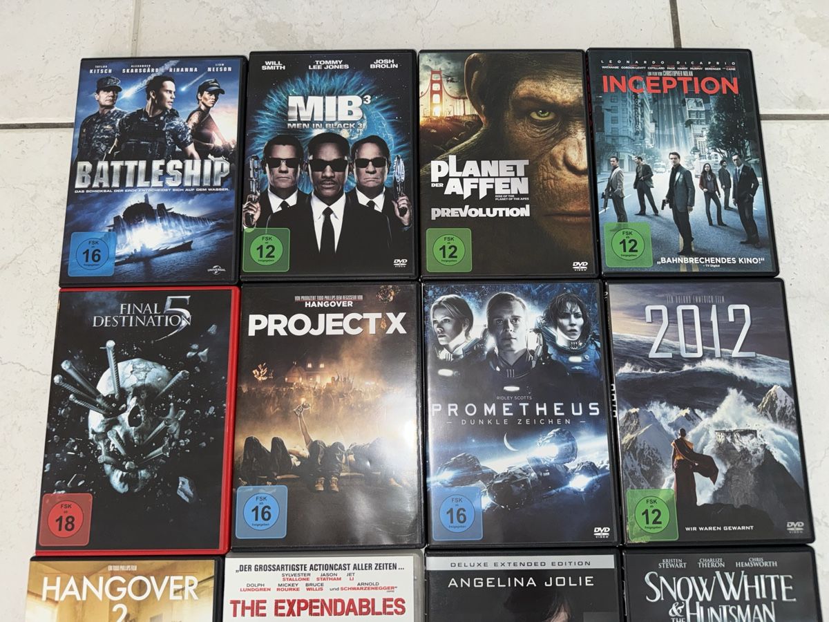 Alle DVDs: 14 DVDs Spielfilme – Gebraucht aus Gossau ZH von Shaolin 1