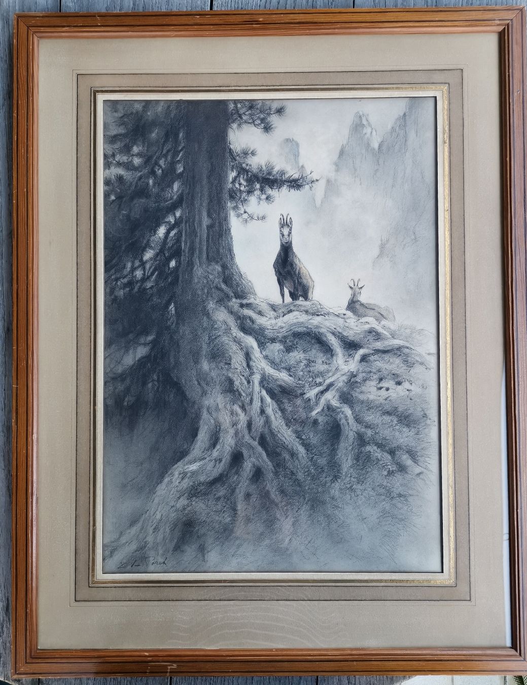 Dipinti: Dessin de Xavier de Poret – Usato da Farvagny-le-Grand venduto da CollectibleWatches