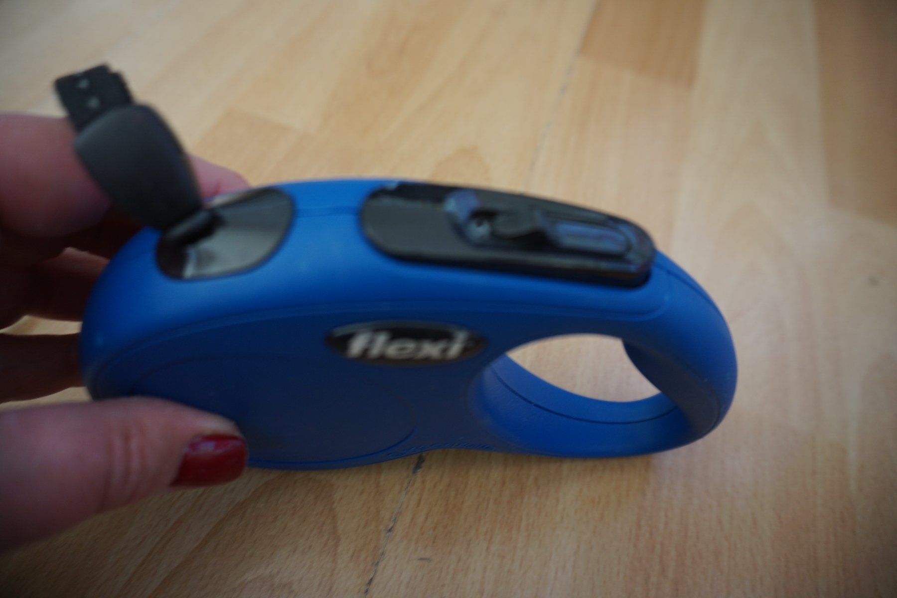 Flexi Collier et laisse: Flexi Roll-Leine blau – D'occasion à Zürich par einalemjena 2