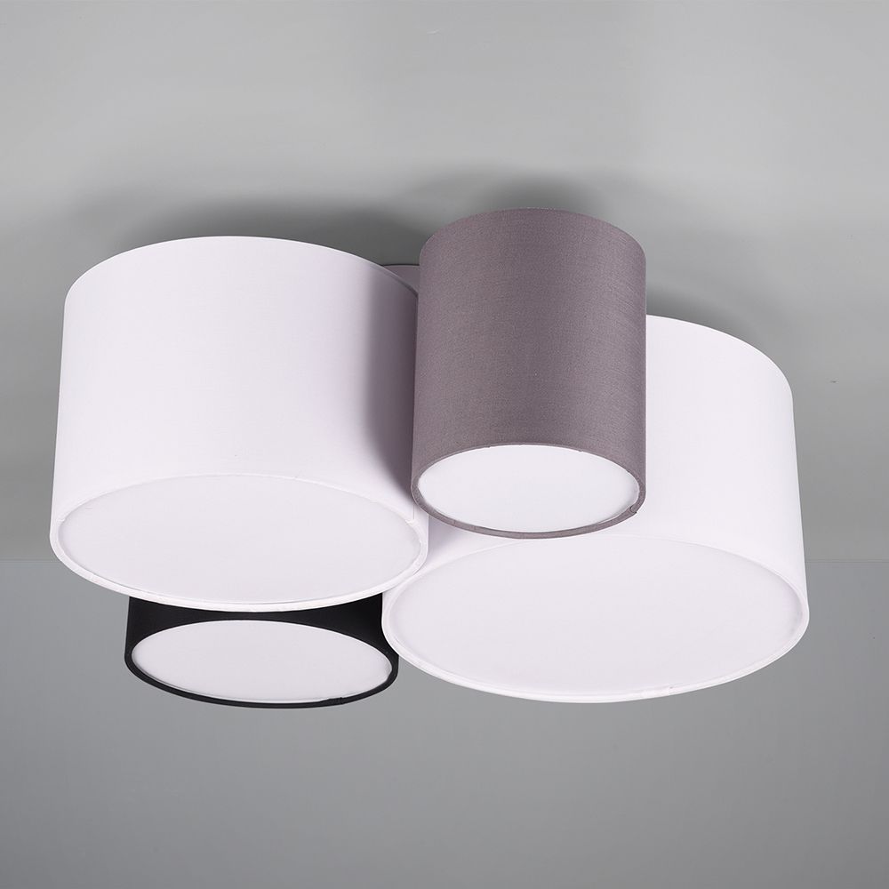 Lampadari & plafoniere: Deckenleuchte, 4 Stoffschirme, IP20 – Nuovo (secondo la descrizione) da Kreuzlingen venduto da Smart-Light 1
