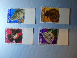 1998 Pro Juventute J348-351 ET Vollstempel mit Rand