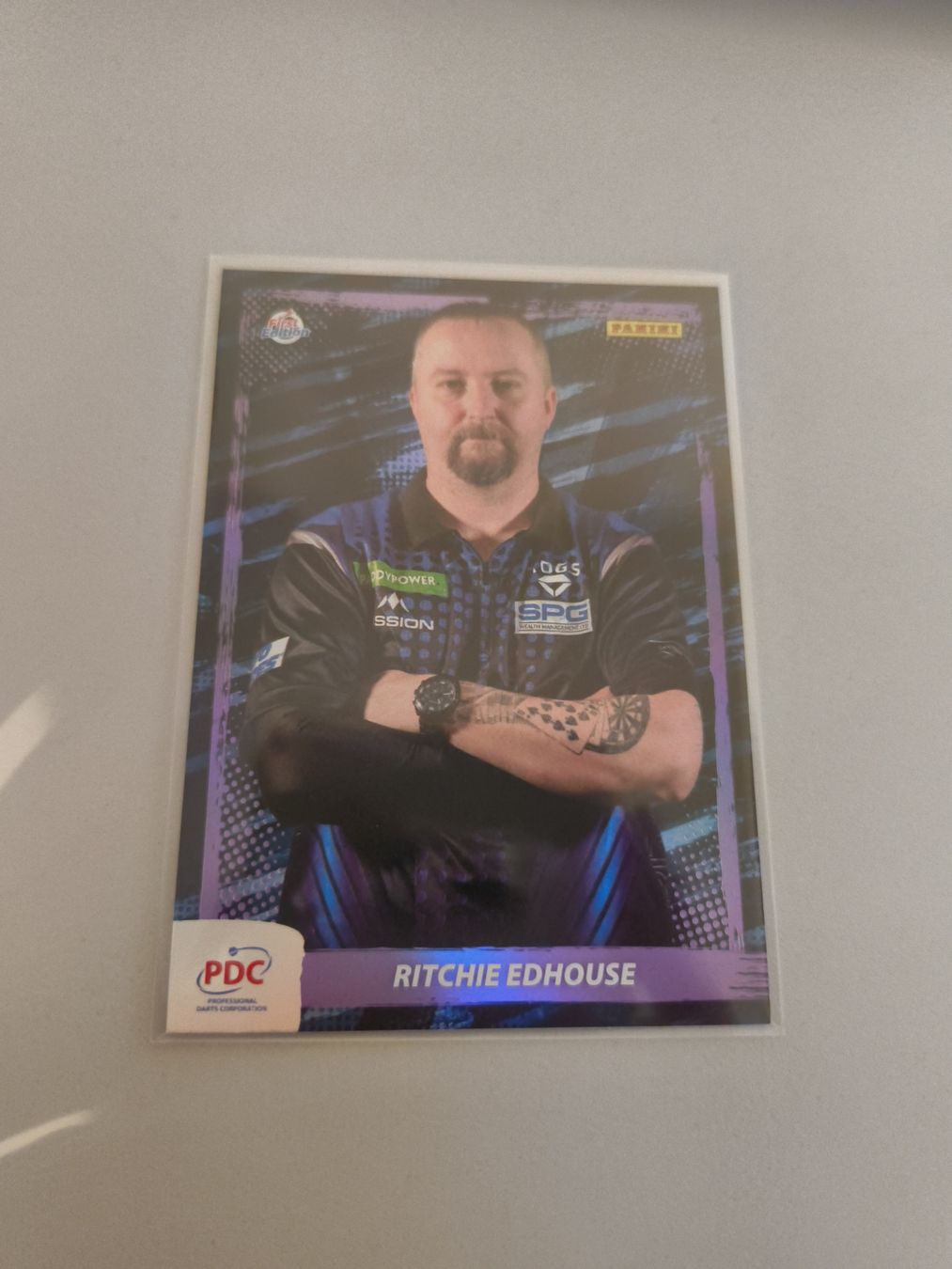 Panini Sammelbilder & Trading cards: Panini PDC Darts 2025 Ritchie Edhouse Parallel Card 010/180 – Neu (gemäss Beschreibung) aus Bern von TxZ