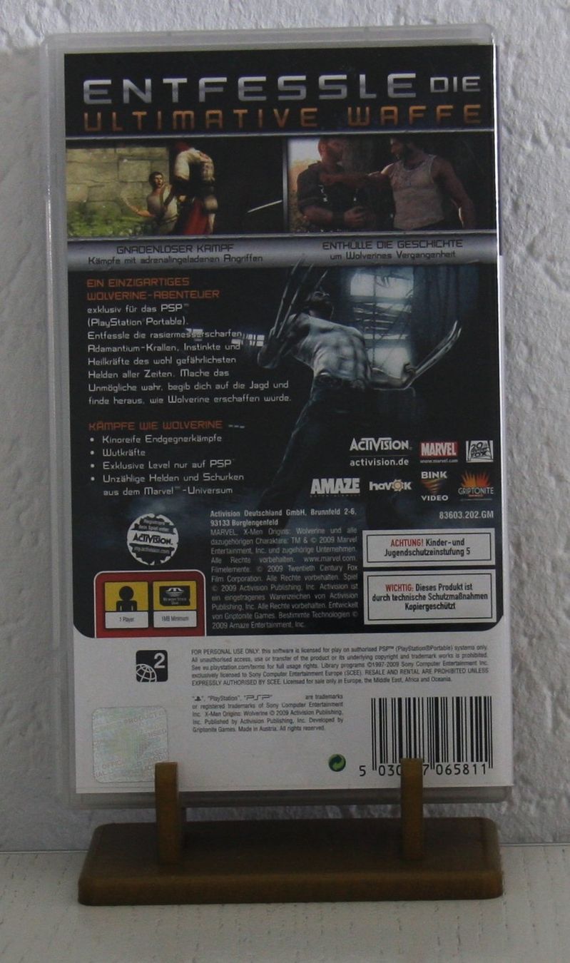 Sony Giochi: PSP X-Men Origins Wolverine – Usato da Fisibach venduto da Re-Games24 1
