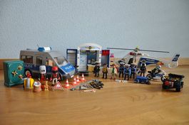 Playmobil Polizeistation mit viel Zubehör, top Zustand!