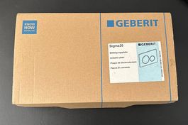 Geberit Sigma20 Betätigungsplatte gebraucht