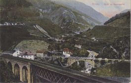 AK Airolo - Vista sulla Val Canaria. Inizio 1900