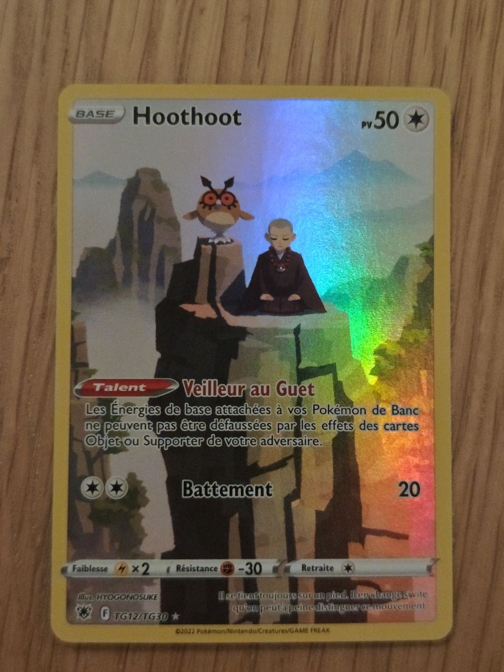 Pokémon Sammelbilder & Trading cards: Carte Pokémon Hoothoot Reverse Foil 102/113 rare – Gebraucht aus Lausanne von Raffa_PokeShop