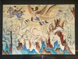 DUNHUANG MALEREI aus GANSU!
