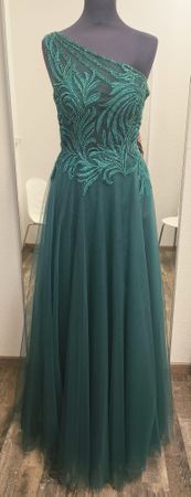 Dunkelgrün Kleid