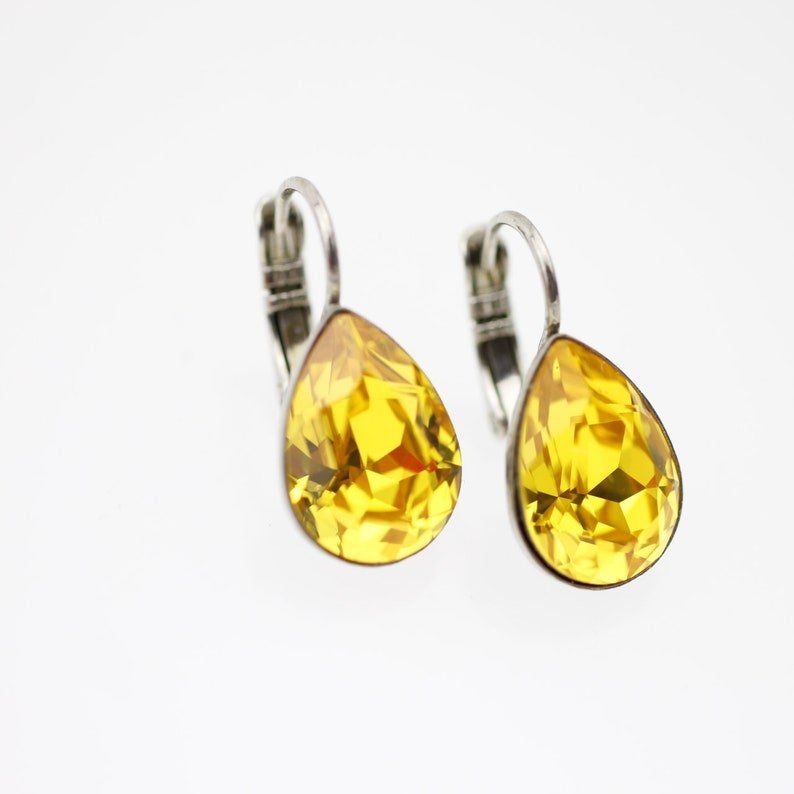 Orecchini pendenti & Orecchini a lobo: Ohrringe versilbert Primero Crystals  14 mm – Nuovo (secondo la descrizione) da  venduto da