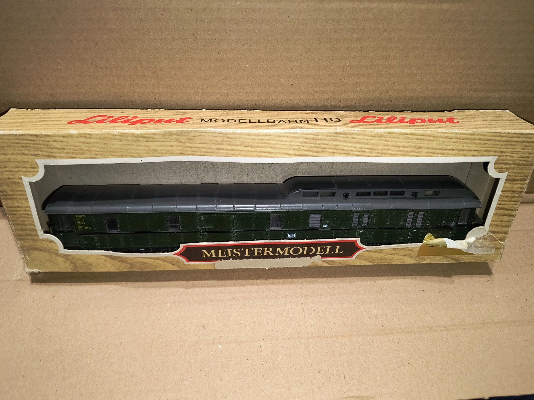 Liliput Modellini di ferrovie: Liliput DB Gepäckwagen – Usato da Goldingen venduto da MarkusB 3