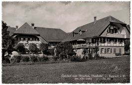 Eggiwil, Heidbühl, Gasthof zum Hirschen, um 1940