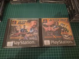 Action Man PS1 Game Bundle: Mission Xtreme+Destruction 🔥🔥