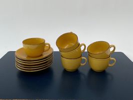 Rössler Kaffeetassen 6er- Set Vintage 70‘s