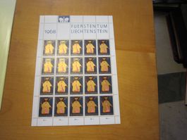 1968 Lichtenstein Block, hohe Werte Kaufpreis 40.-