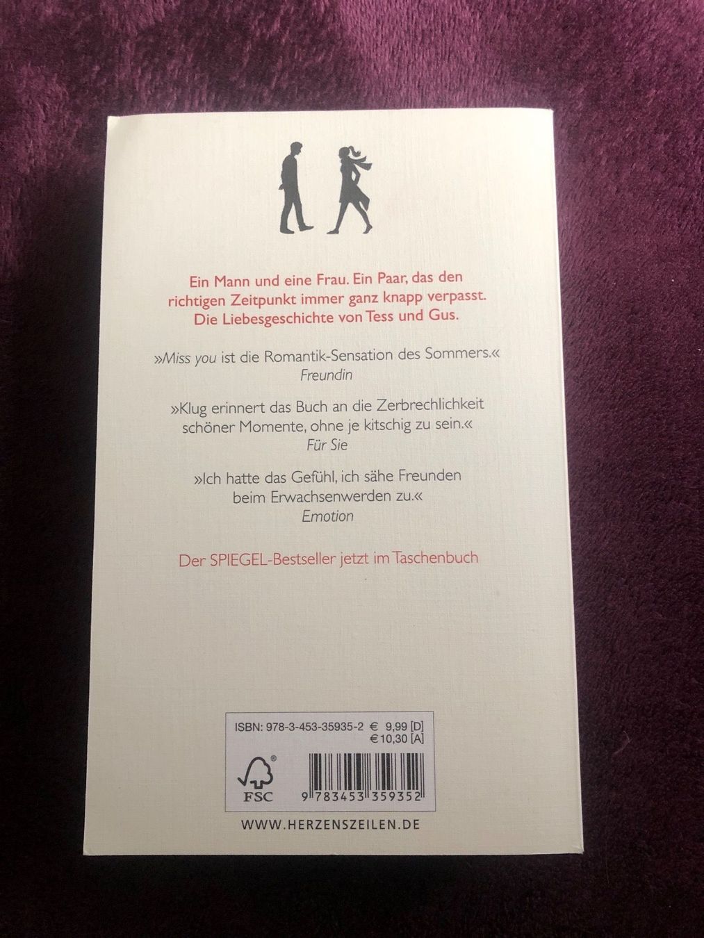 Libri: Kate Eberlen - Miss you – Nuovo (secondo la descrizione) da Strengelbach venduto da 300870 1