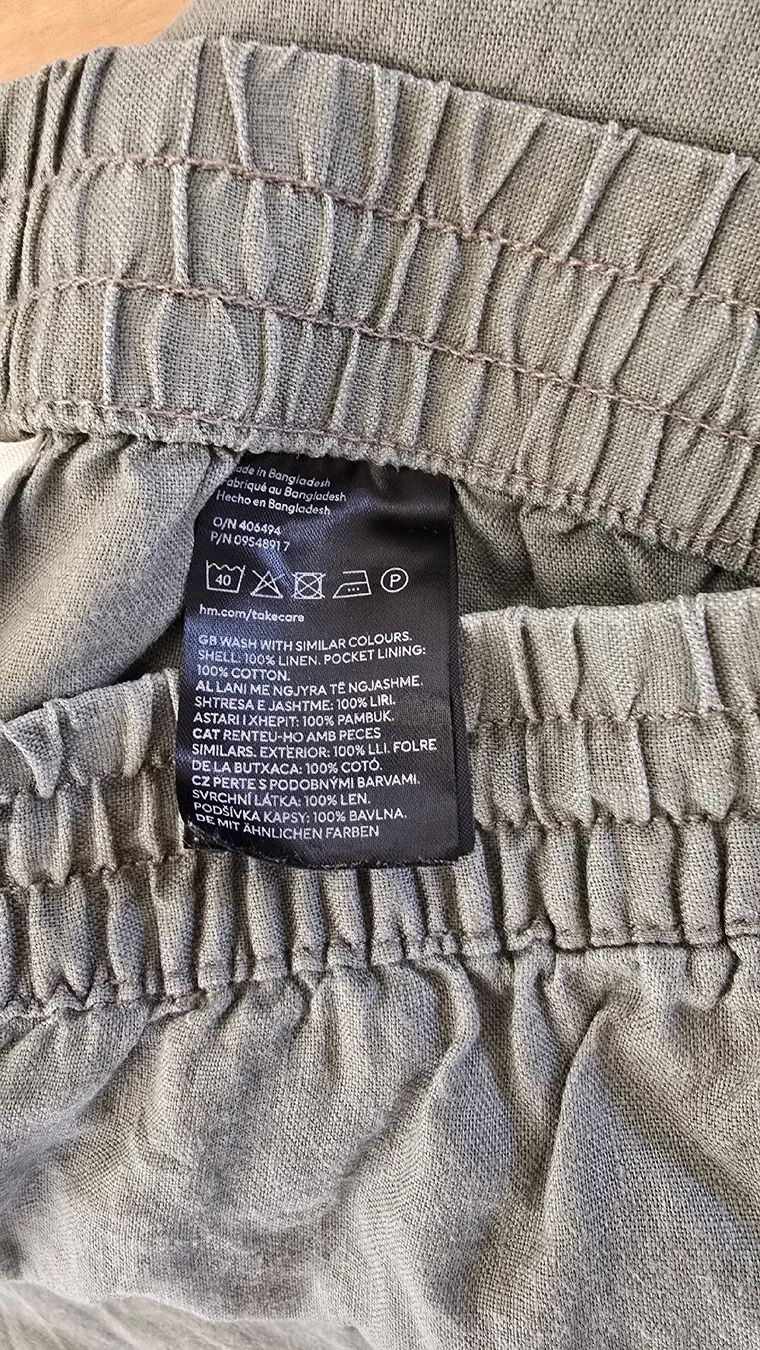 Hosen: Leinenhose Oliv Gr. M – Gebraucht aus Sursee von M_Z 2