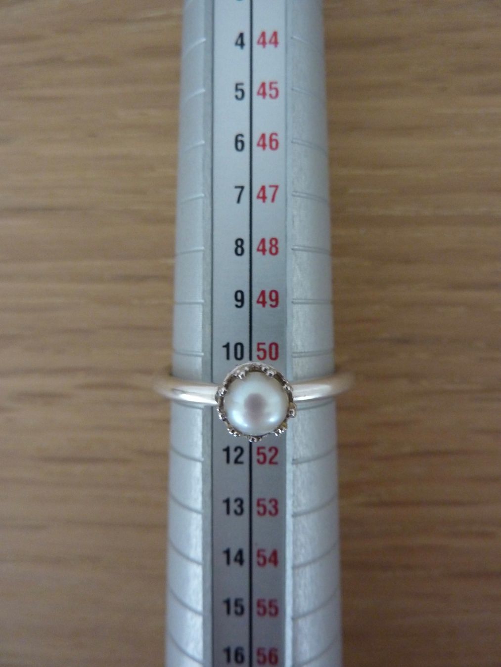 Anelli: Silberring mit Perle – Usato da Allschwil venduto da millefiori3 3
