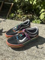 Vans Old Skool Rainbow Platform Gr. 39 schwarz bunt