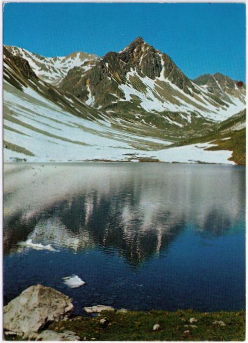 Ansichtskarten: Arosa - Älplisee + Älplihorn – Gebraucht aus Binningen von Mountainrider