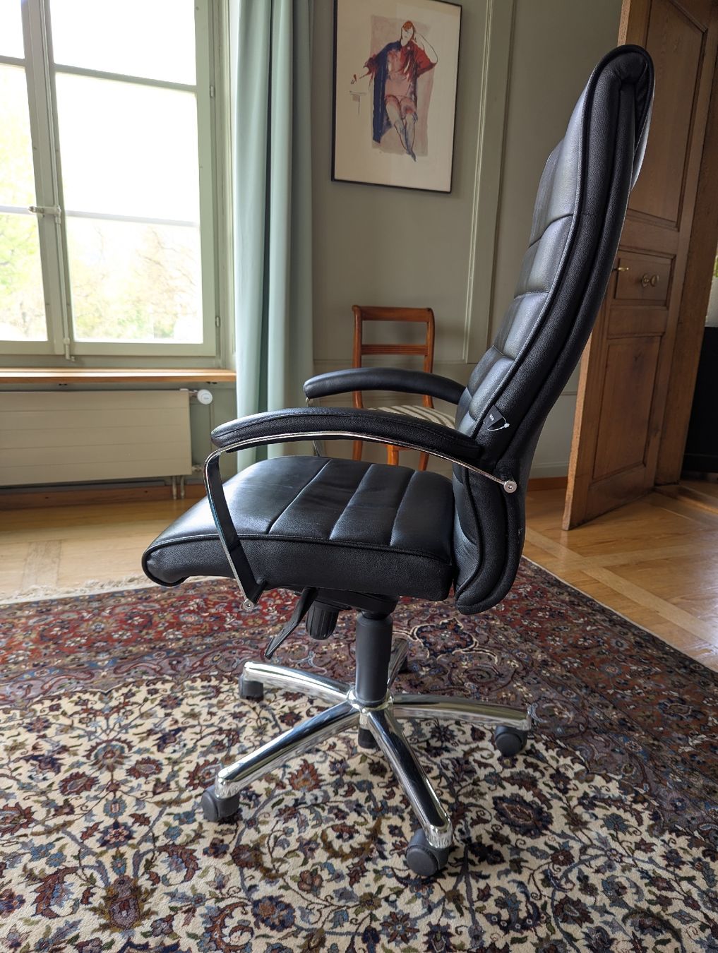 Stühle: Leder-Bürostuhl von Topstar – Gebraucht aus Büren an der Aare von Meee3 1