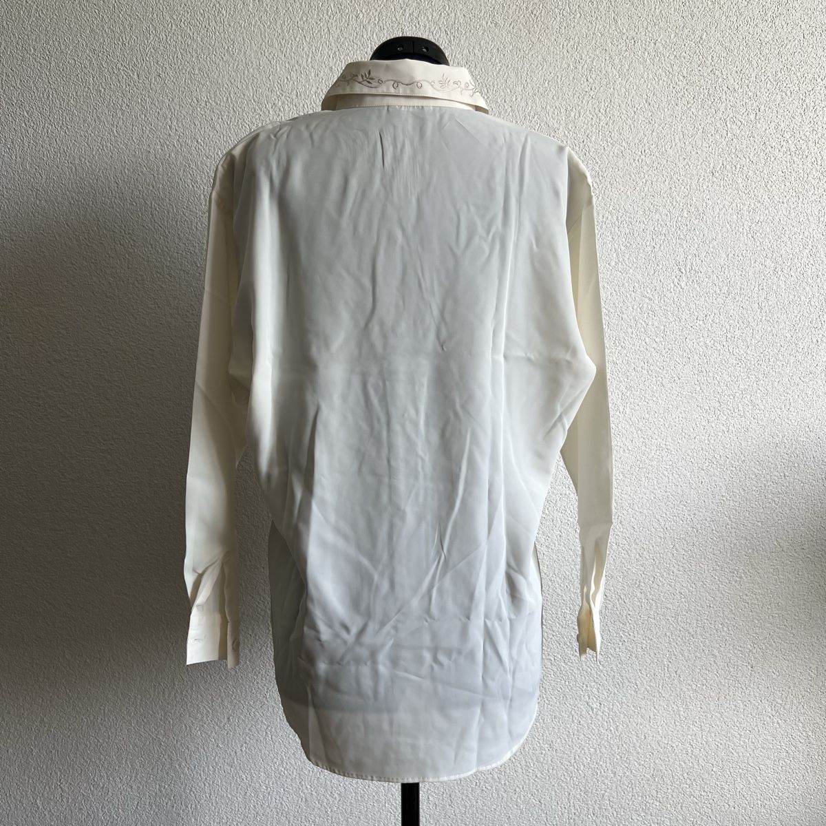 Camicette: Chemise J.CRESH Vintage Bluse Weiss S – Usato da Tagelswangen venduto da SpicyChicken 1