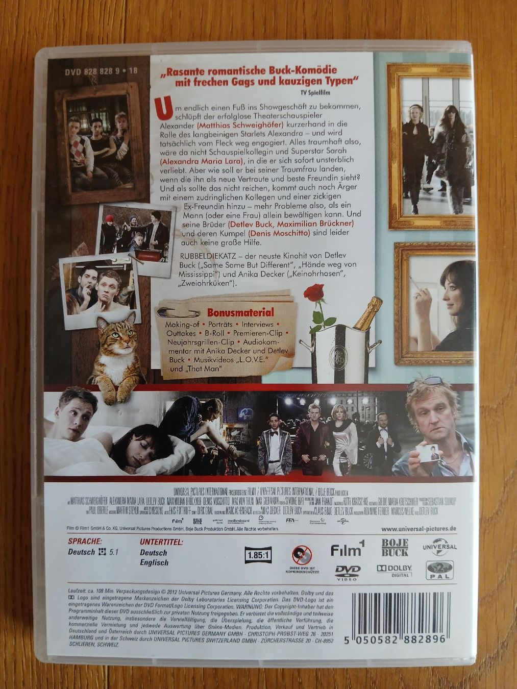 Alle DVDs: DVD Rubbel die Katz mit Matthias Schweighöfer – Gebraucht aus Langendorf von bine9 1