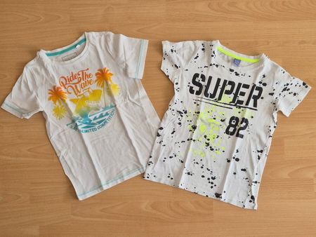 2 T-Shirts Gr.128