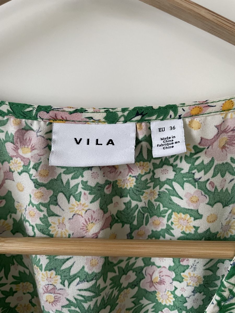 Vila Vestiti: Vila Wickelkleid, Gr. 36, Blumenmuster – Usato da Neukirch an der Thur venduto da bee88 2