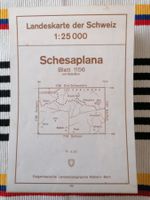 1156 Schesaplana🌞1:25'000 Landeskarte der Schweiz