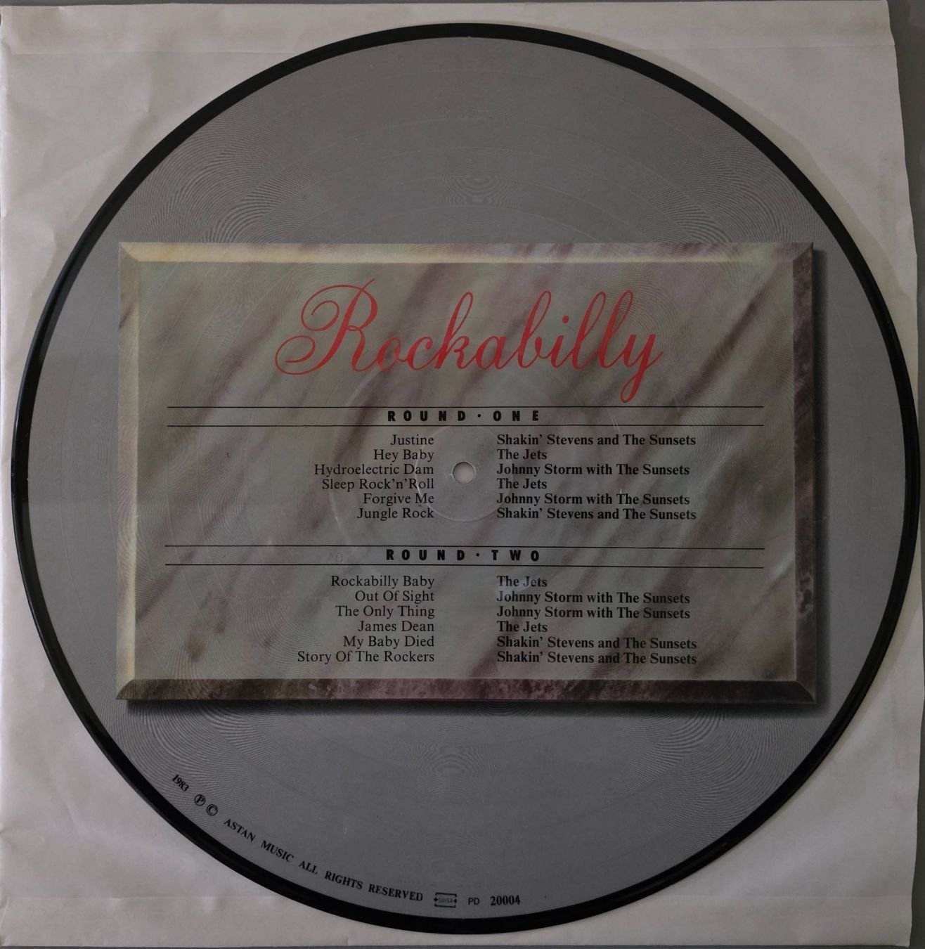 Dischi in vinile: Shakin' Stevens Picture Disc - Rockabilly Greatest Hits – Usato da Root venduto da atelier22 1