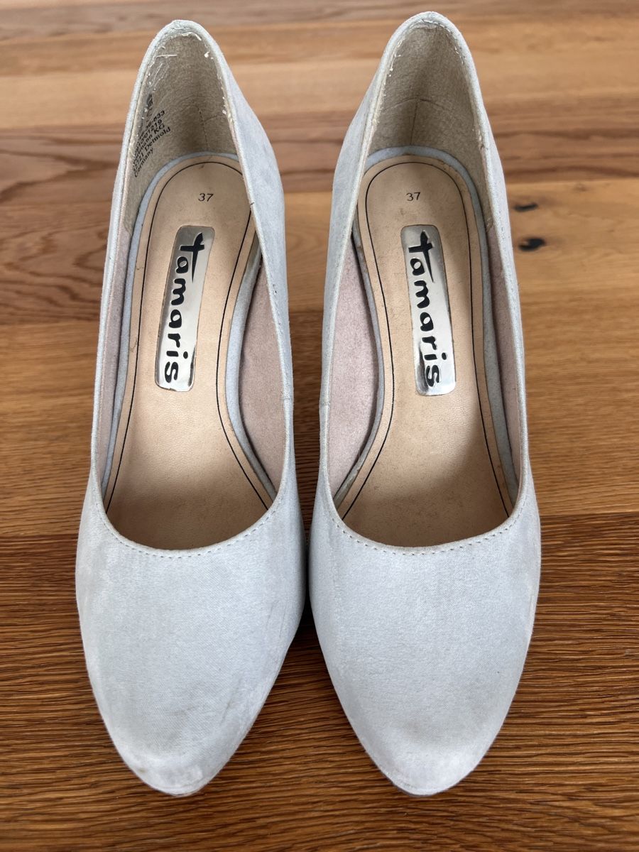 Tamaris Scarpe da donna: Tamaris Pumps Gr. 37 hellblau – Usato da Gipf-Oberfrick venduto da Sonne010203
