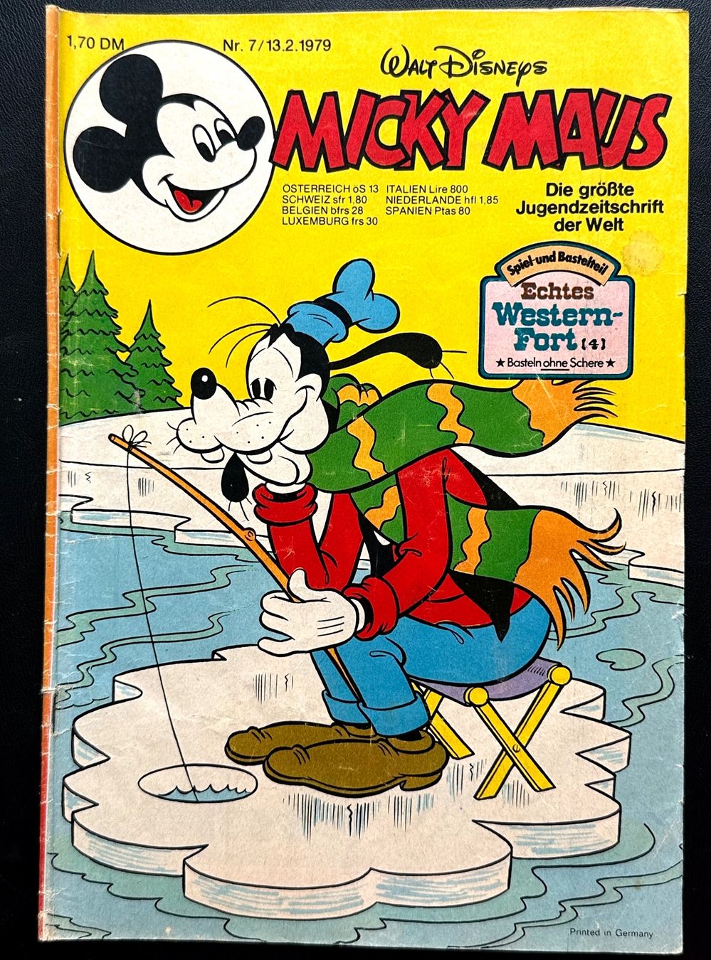 BD: Mickey Maus Nr. 7  13.2.1979 – D'occasion à Seltisberg par quadartswiss