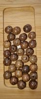 Holz Perlen Wengé 8mm, 100Stück