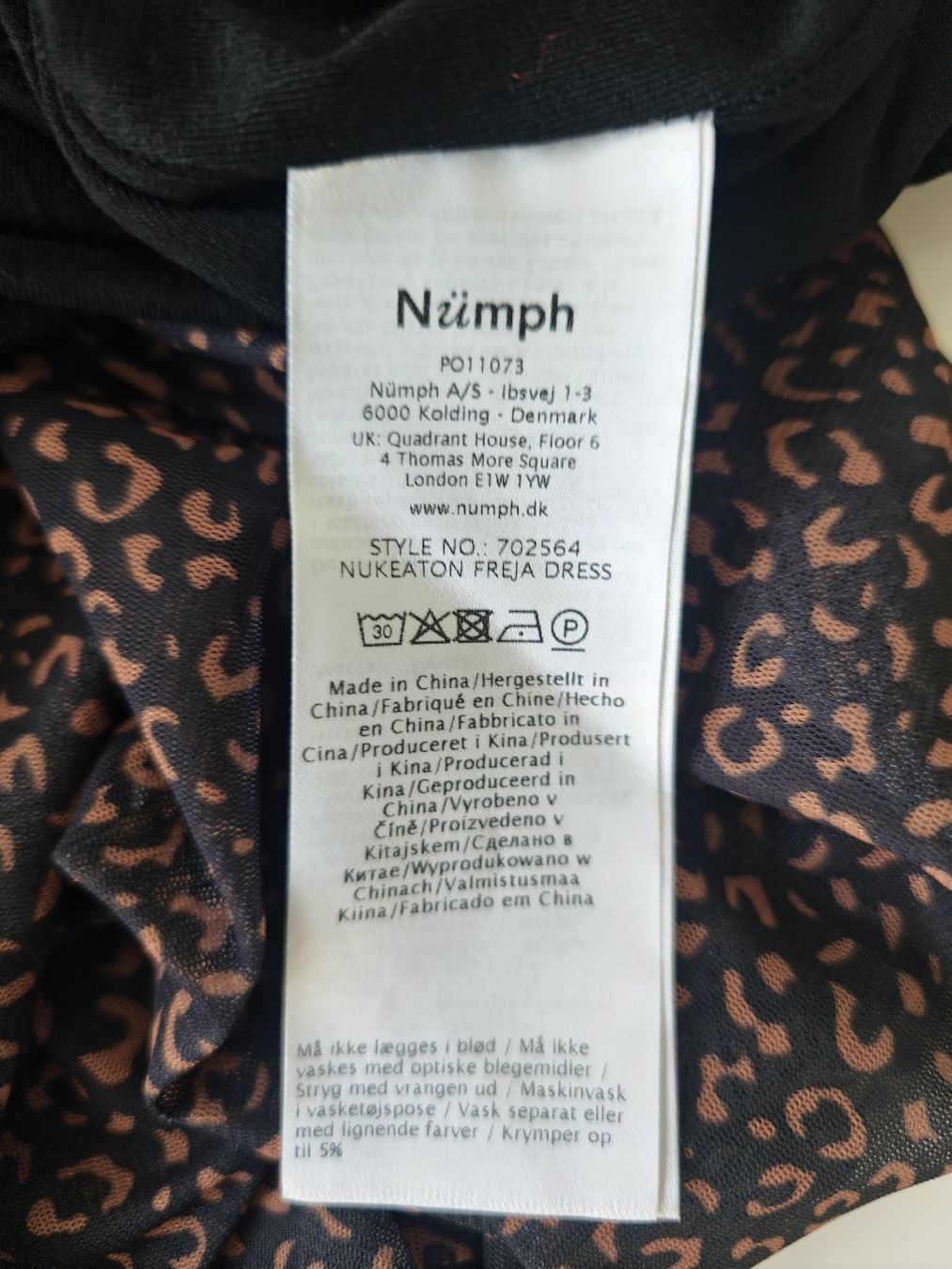 Vestiti: NÜMPH Kleid Gr. M ungetragen – Nuovo e nell'imballaggio originale da Luzern venduto da TausendD 3