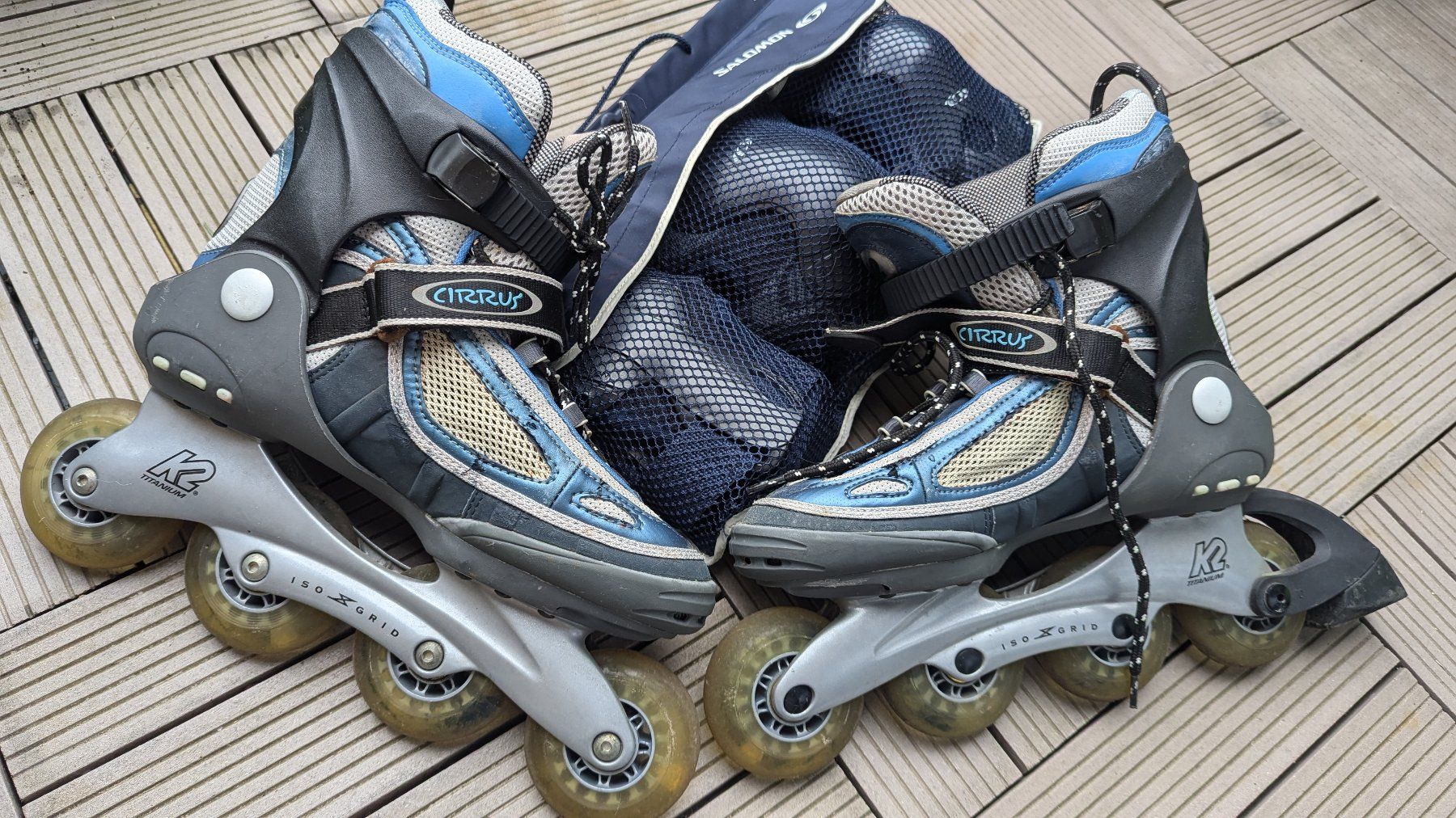 K2 Pattini in linea & Pattini a rotelle: Rollerblades K2 EU 40.5  inklusive Schonerset M – Usato da Belp venduto da Sunny132 2