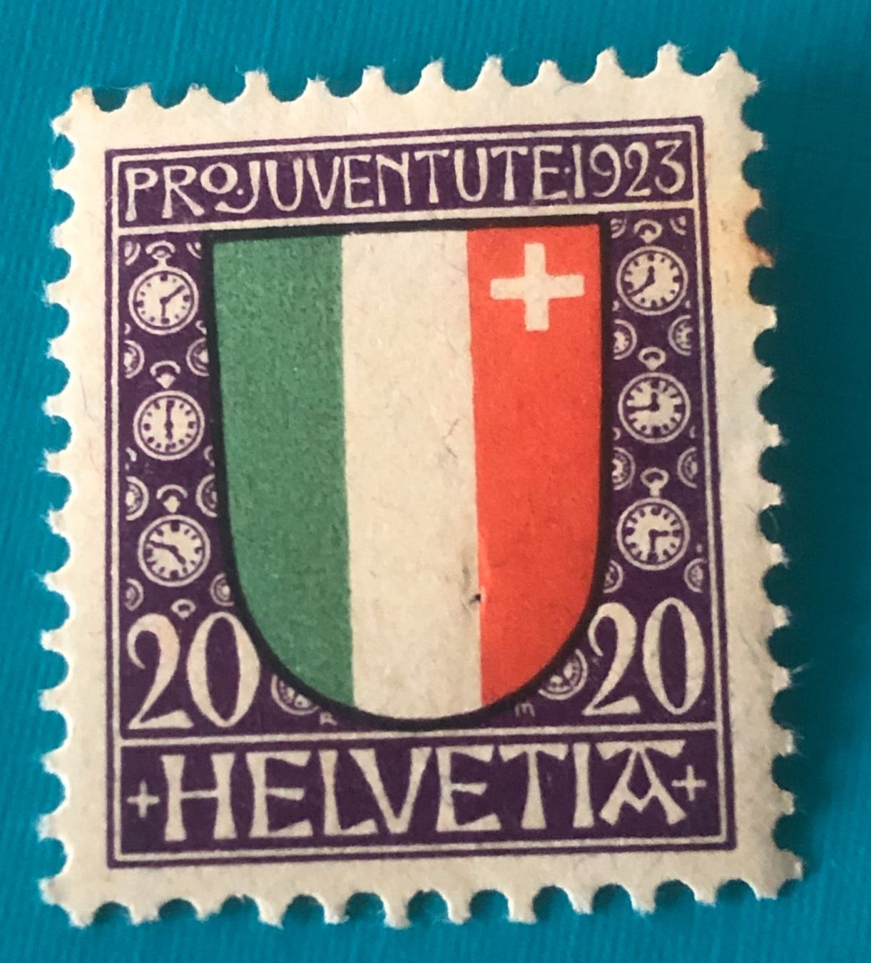 Tutti i francobolli: NR. J 27 UNGESTEMPELT – Usato da Aarau venduto da Billa007