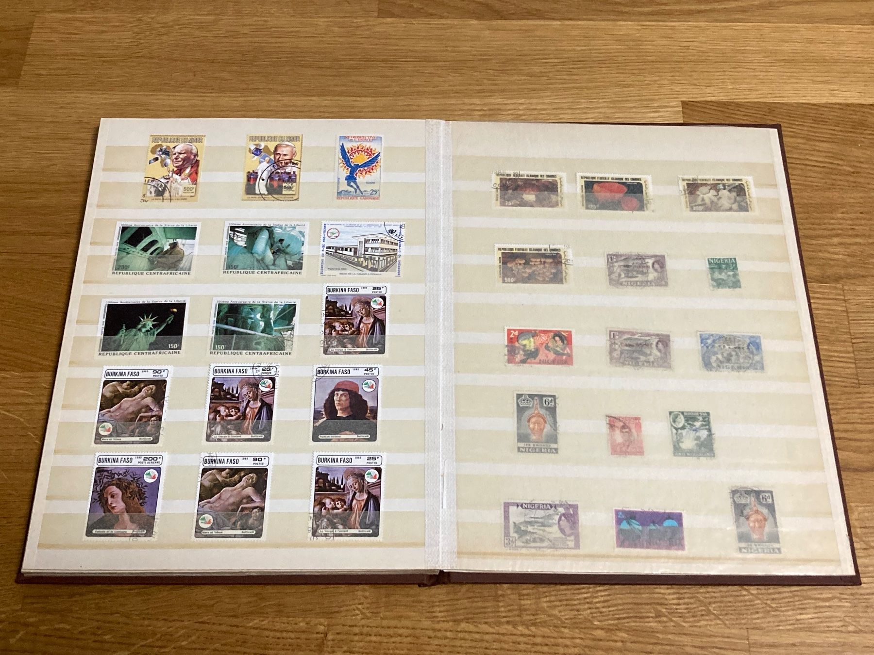 Alle Briefmarken: Africa Briefmarken album – Gebraucht aus Riehen von vernizi 8