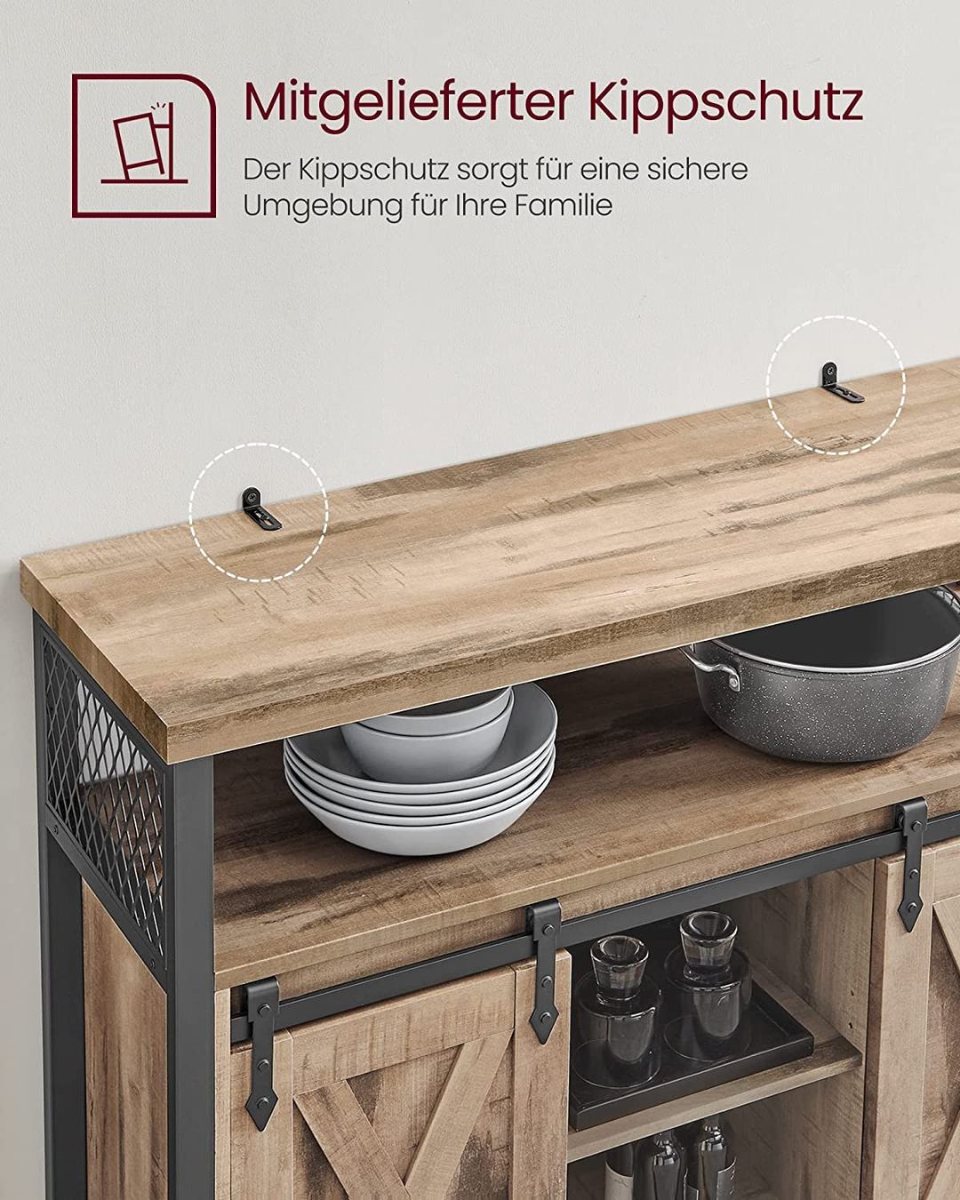 Cassettiere: Sideboard, Aufbewahrungsschrank – Nuovo e nell'imballaggio originale da Malters venduto da chaufhuesli 5