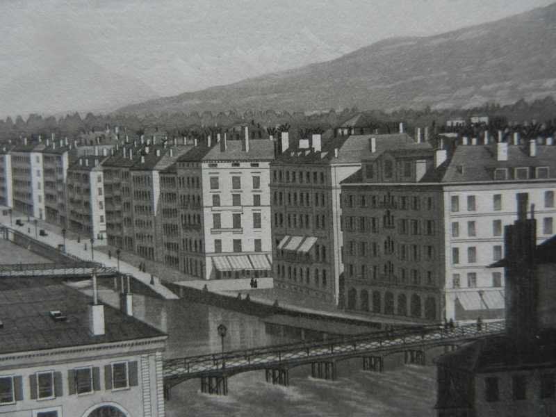 Incisioni: Genève Genf von Rüdisühli – Usato da Risch venduto da Rischli15 8