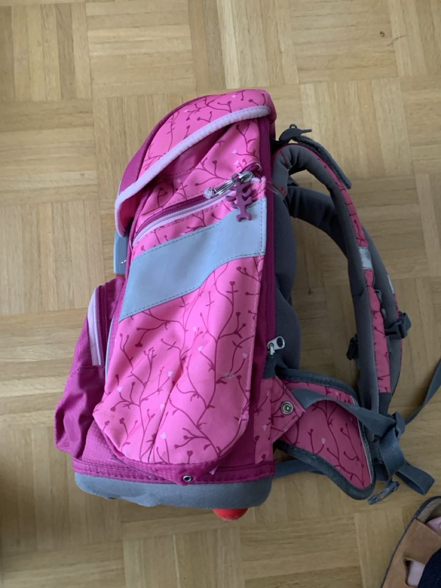 Step by Step Borse & Zaini: Schulranzen Step by Step pink Schmetterling – Usato da Adligenswil venduto da mirkolini 2